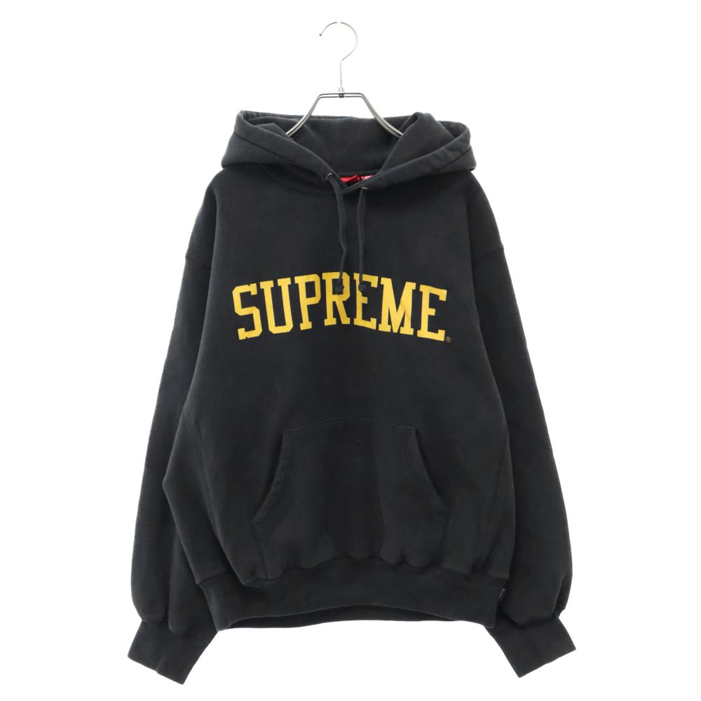 Supreme / 23AW/Varsity Hooded Sweatshirt/パーカー/XXL/コットン/BLK/プリント SUPREME (シュプリーム) 23AW Varsity Hooded Sweatshirt バーシティ
