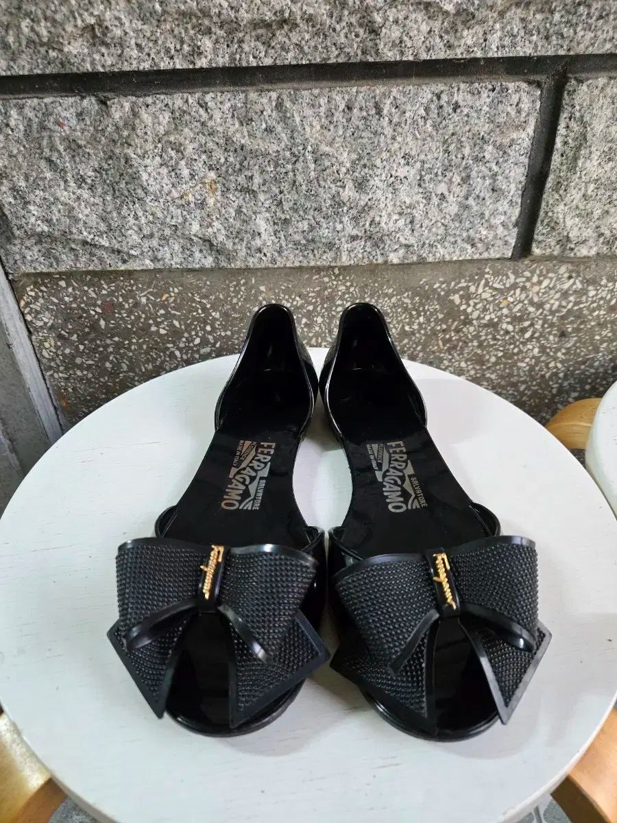 FERRAGAMO フェラガモ バルバドス ゼリーシューズ 6M