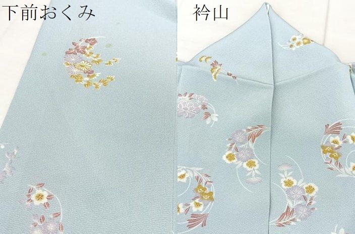 平和屋着物○上質な小紋 紬地 総刺繍 立雛 玩具文 正絹 逸品