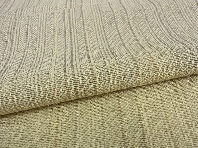 平和屋着物○西陣 美山紬 三代目市三郎 間道 暈し染め 反