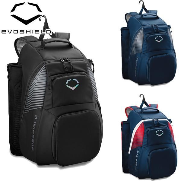エボシールド EVOSHIELD 野球 ソフトボール トーン セット バックパック バッグ バット挿し込み可能 シューズ入れ 水筒ポケット 撥水素材 WB57304