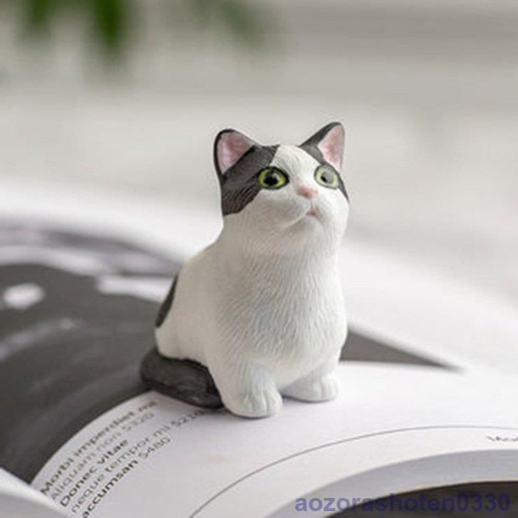 リアルで愛らしい陶器猫置物　高さ19cm 可愛い癒しの空間づくりに Amazon.co.jp: [dhiuebc] 陶器製 癒し系 ネコ スタイル5 猫 ネコ