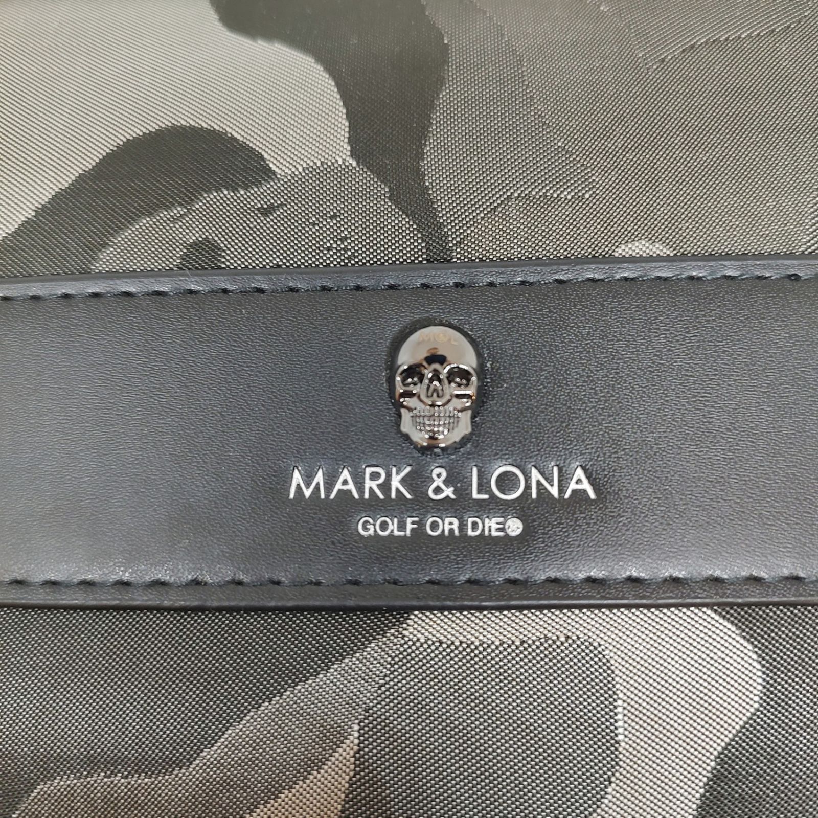 MARK＆LONA マークアンドロナ ゴルフ 22SS 総柄 カートバッグ