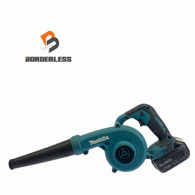 makita マキタ 18V 充電式ブロワ UB185D 青|ブルー 本体 バッテリー1個 18V 6.0Ah 送風機 ブロワー 清掃|掃除 108197