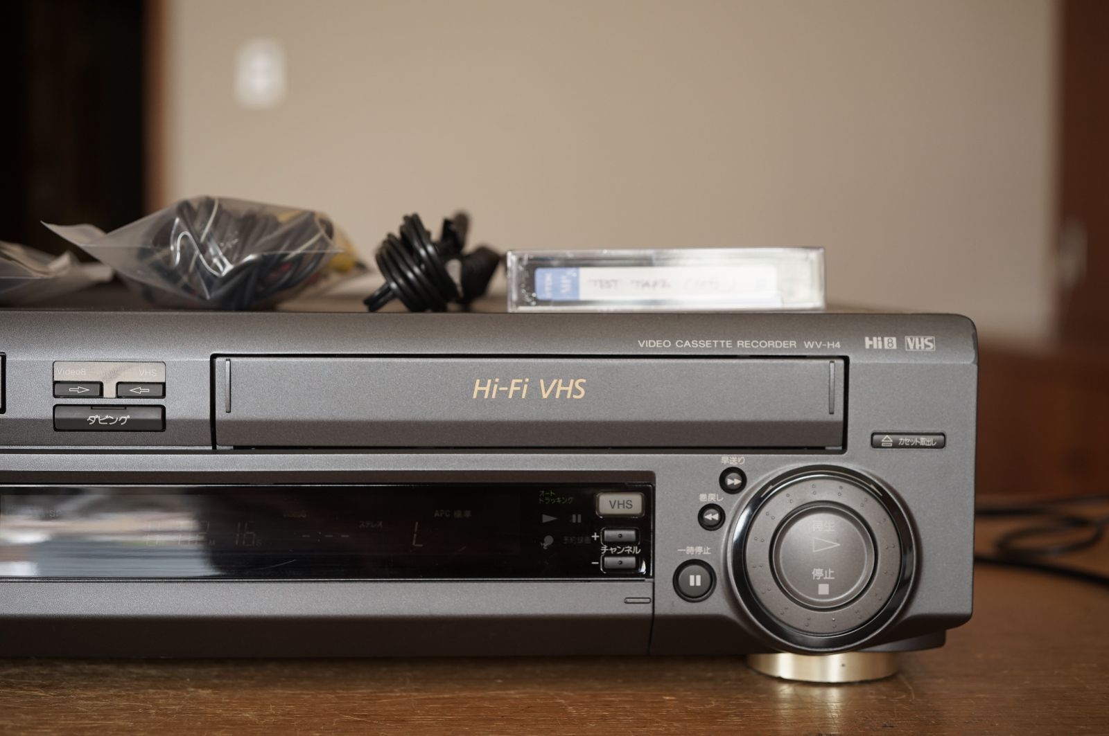 訳あり品 SONY WV-H4 HI8 ビデオデッキ VHS使用不可