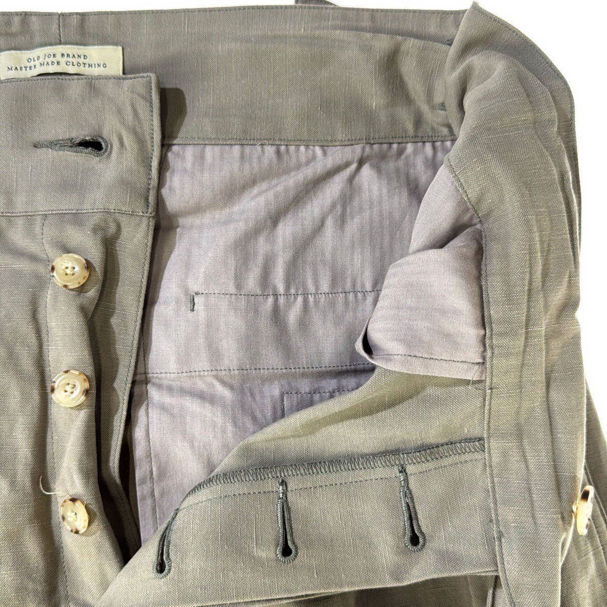 OLD JOE オールドジョー 21SS SIDE BUCKLE GRUKHA TROUSER サイド