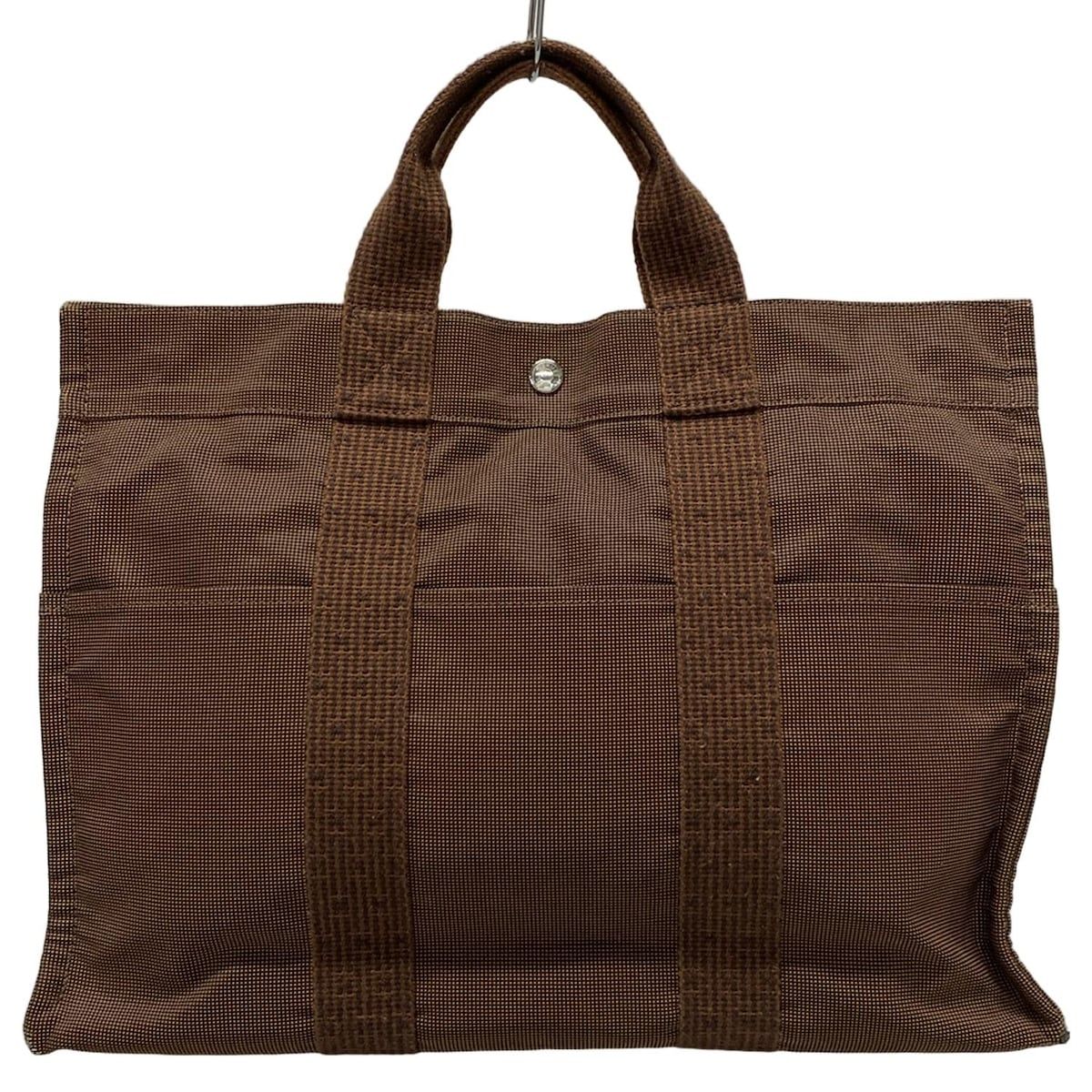 新品 大人気商品  HERMES(エルメス) ハンドバッグ エールライントートMM ブラウン バッグ