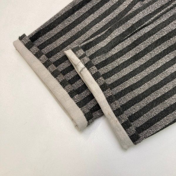 PEARLY GATES パーリーゲイツ 30周年 ストレッチパンツ ストライプ柄