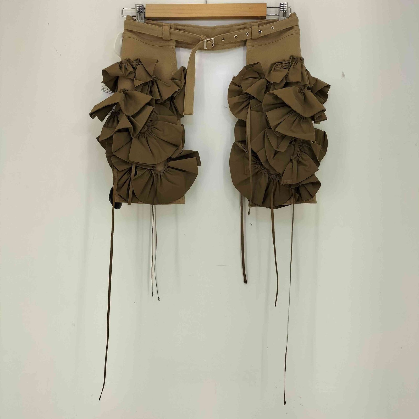 プランクプロジェクト PRANK PROJECT Ruffle Wrap Mini Skirt