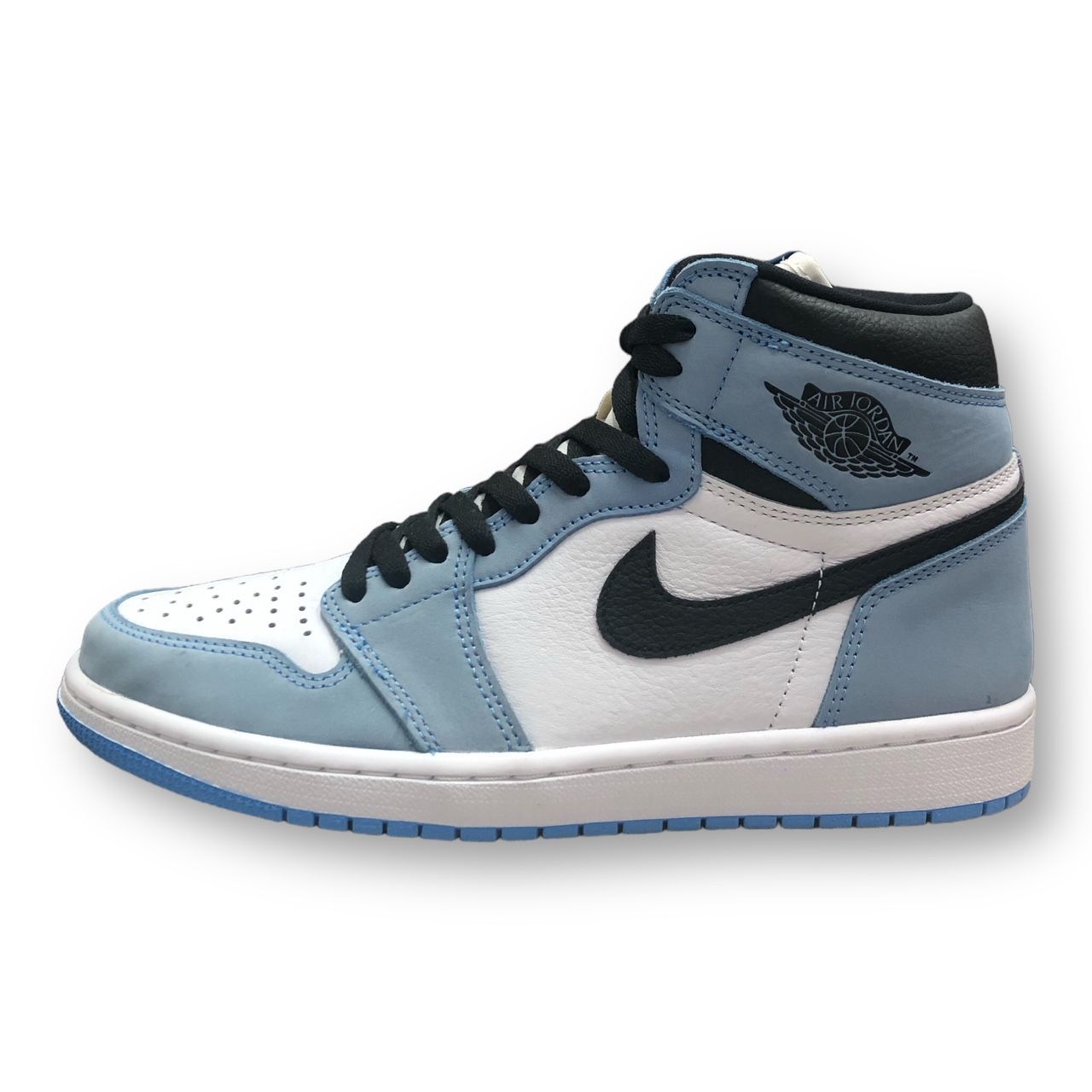 新品 NIKE AIR JORDAN 1 RETRO HIGH OG WHITE/UNIVERSITY BLUE