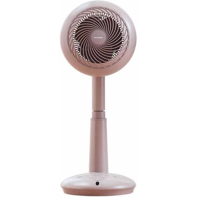 アイリスオーヤマ 扇風機 サーキュレーター STF-DCC15T-P フォギーピンク WOOZOO 上下左右首振り 24畳 パワフル送風 DCモーター リモコン付き