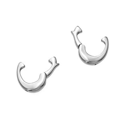 展示品 カナルヨンドシー Canal 4℃ シルバー イヤリングコンバーター ホワイト