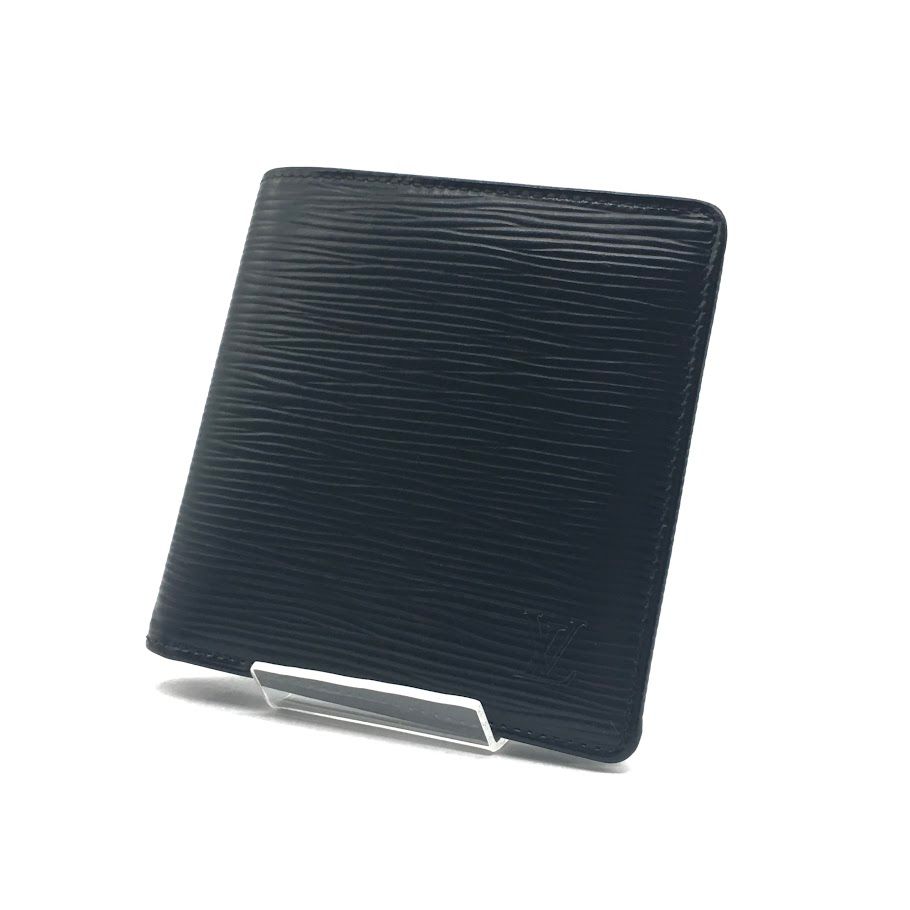 LOUIS VUITTON ルイヴィトン エピ 黒 二つ折り財布 LOUIS VUITTON