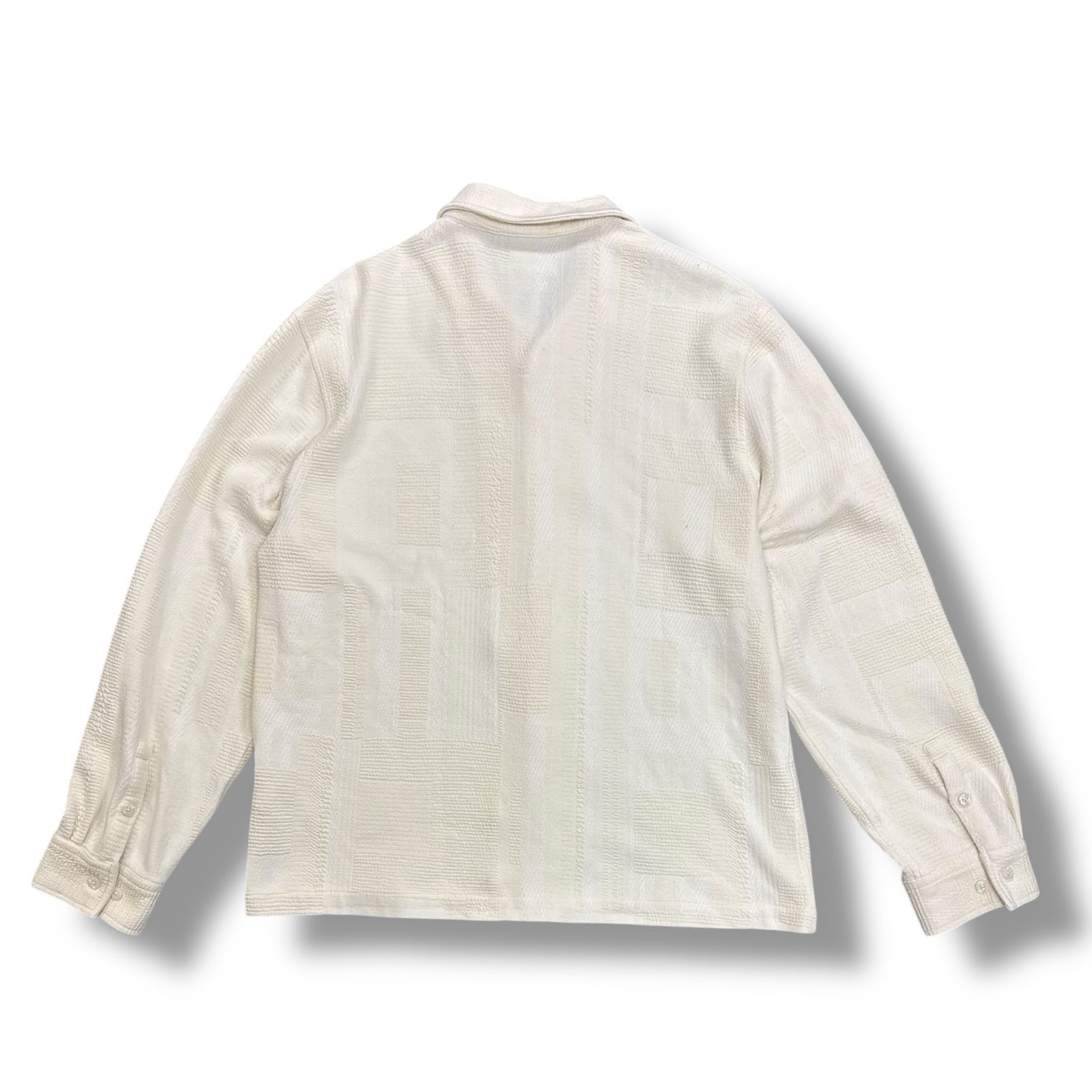 参考上代33470円 KITH 24SS Geometric Knit Cohen Shirt ジオ