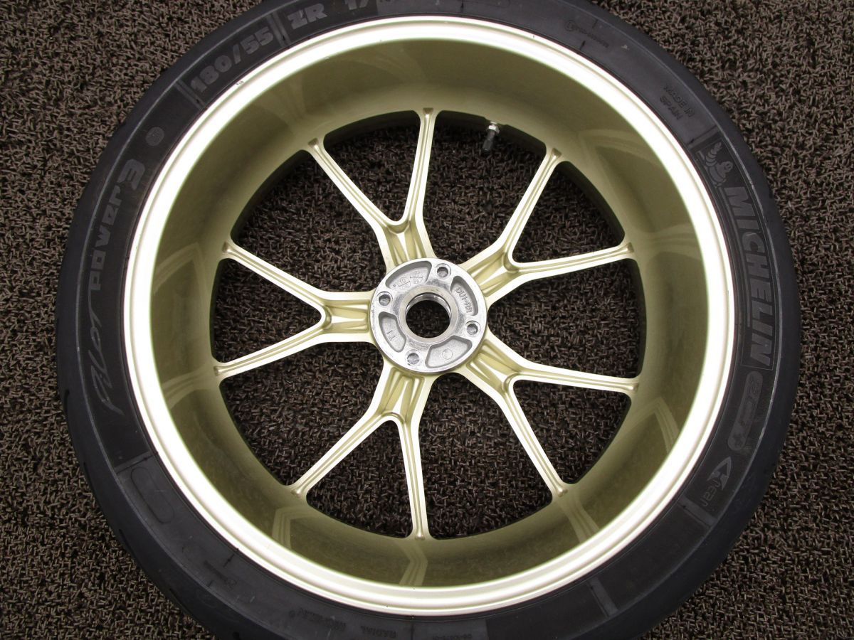 ドカティ M1100S リアホイール □A6429 ZDMM505AAAB ドゥカティ ZDM1078AC DUCATI モンスター 動画有 FI インジェクション