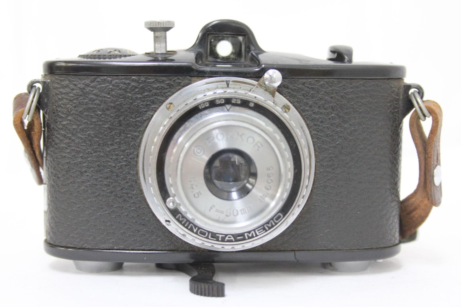カメラ 【返品保証】 【希少】 ミノルタ Minolta memo Rokkor 50mm F4