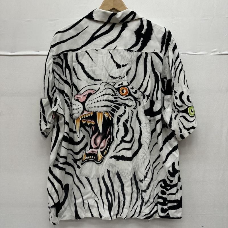 wackomaria tim lehi 虎　タイガー 半袖アロハシャツ　L WACKO MARIA (ワコマリア) 23SS TIM LEHI L/S 虎 アロハシャツ
