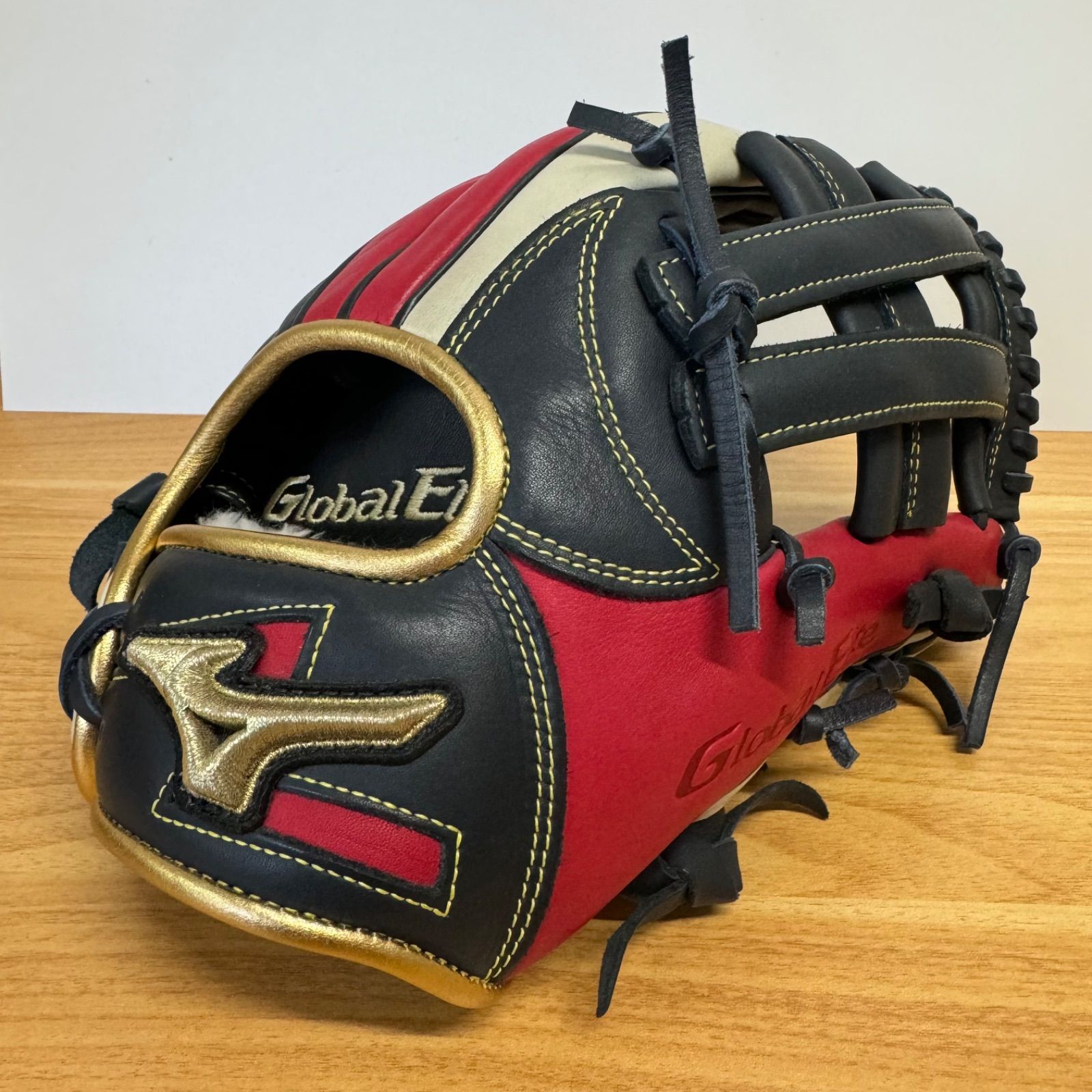 ミズノ 軟式用グローブ グローバルエリート 外野手用 勝色コレクション