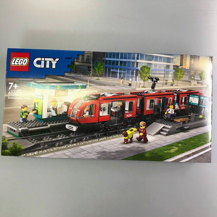 正規品 新品未開封 LEGO レゴ シティ 60423 ダウンタウン路面電車と