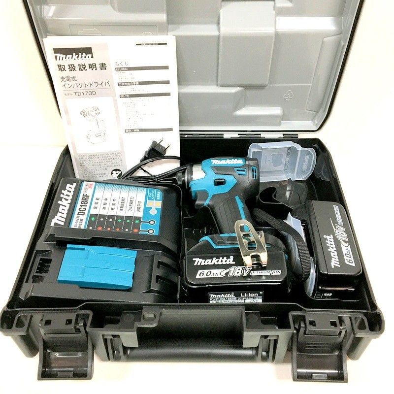 未使用 マキタ 充電式インパクトドライバ TD173DRGX フルセット