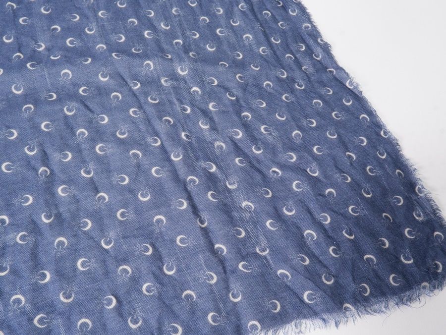 VISVIMビズビム Faliero Sarti INDIGO PIZI STOLE インディゴ染めストール【-】【MZCA77907】 VISVIMビズビム Faliero Sarti INDIGO PIZI STOLE インディゴ染め