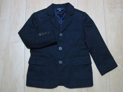 ポロ ラルフローレン Polo Ralph Lauren 子供服 アウトレット 子供服 男の子 ジャケット 100cm 紺 フォーマル 入学式 卒園式 入園式 長袖 春 夏 秋 冬 4 トップス ボーイズ 男児 キッズ 【中古】 ユー