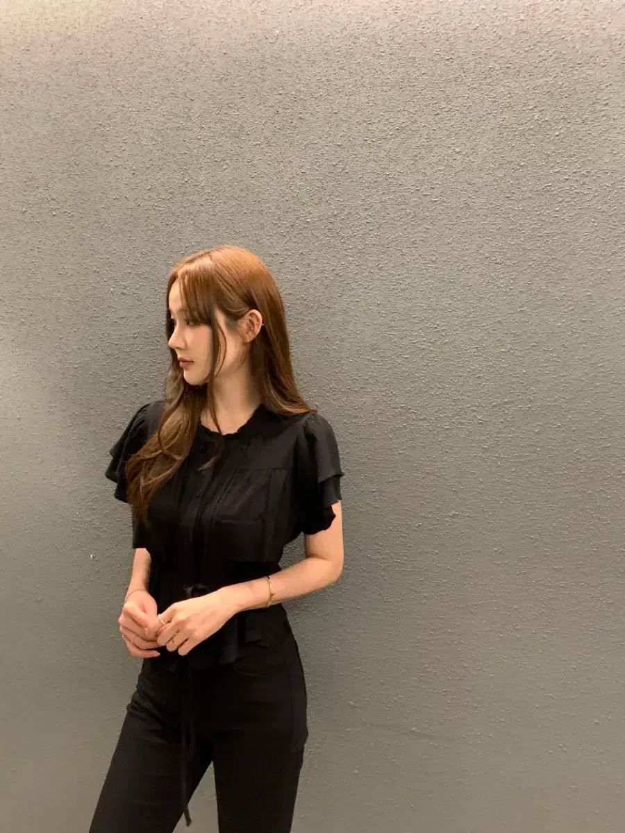 ピンタック ブラウス AUBEZEST