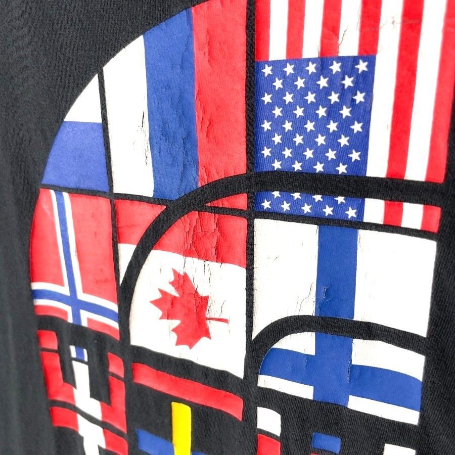 ザノースフェイスThe North Face半袖Tシャツ万国旗世界の国旗