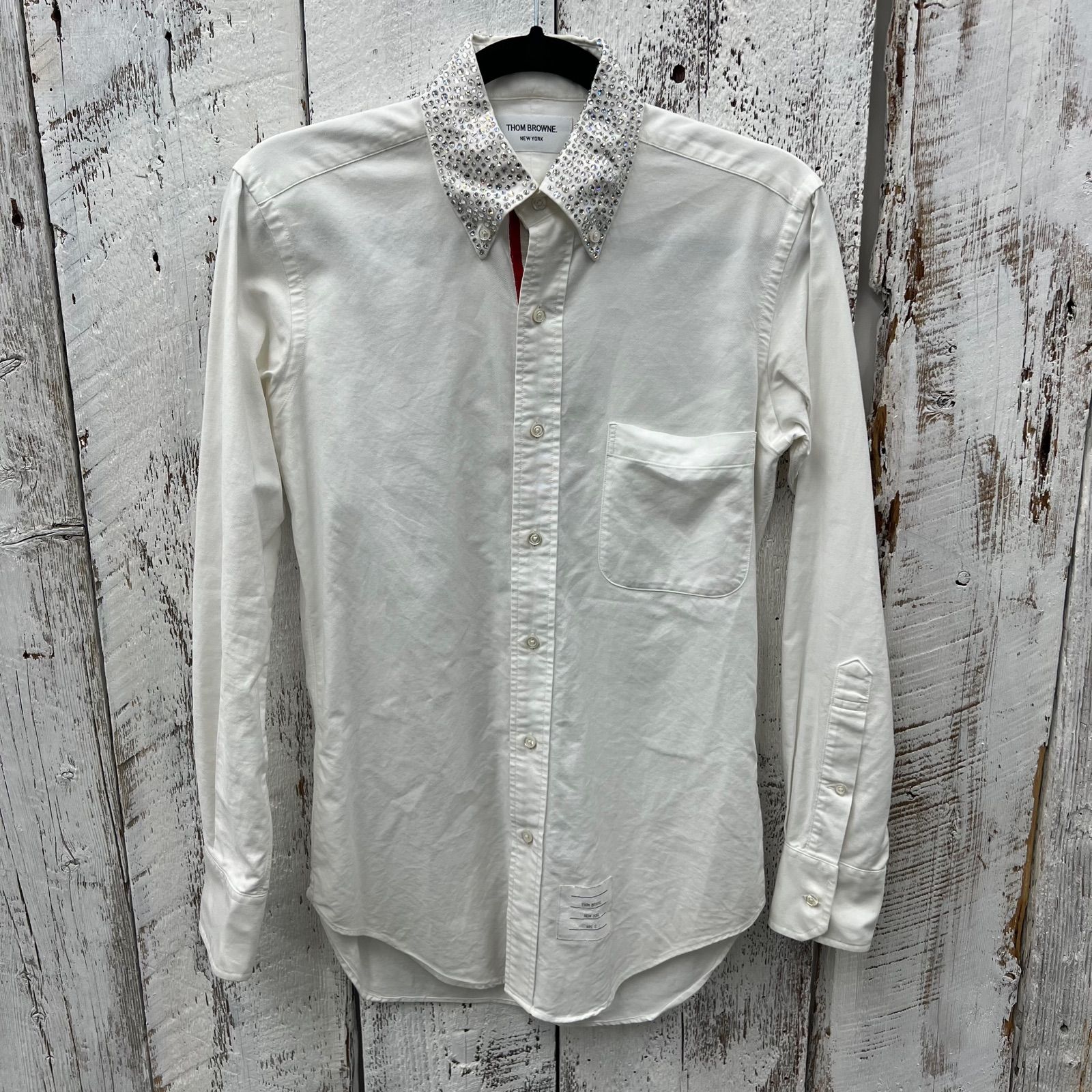 THOM BROWNE. トムブラウン オックスフォード 掻ける ボタンダウンシャツ 4