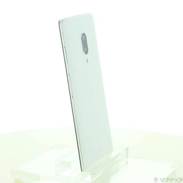 中古品〕 AQUOS zero2 256GB ミスティホワイト SHV47 auロック