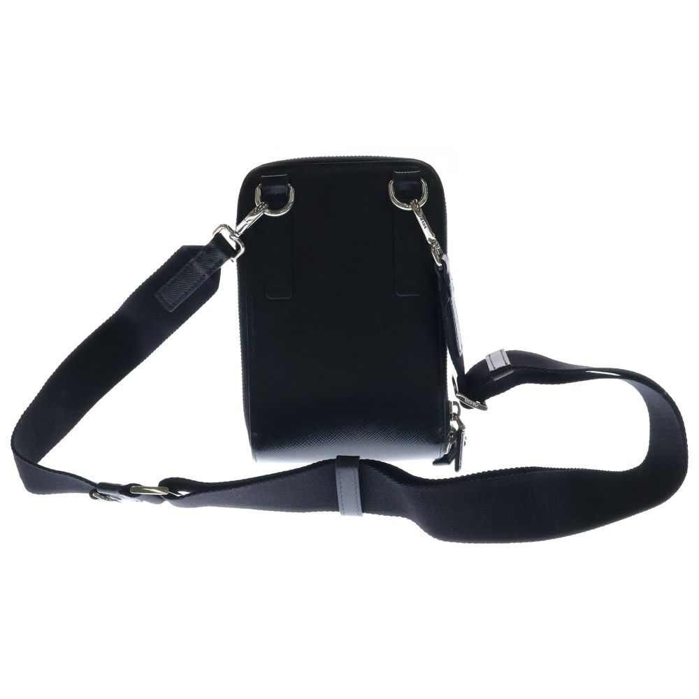 良品 PRADA iPhone12/12pro 黒 スタッズ トライアングル