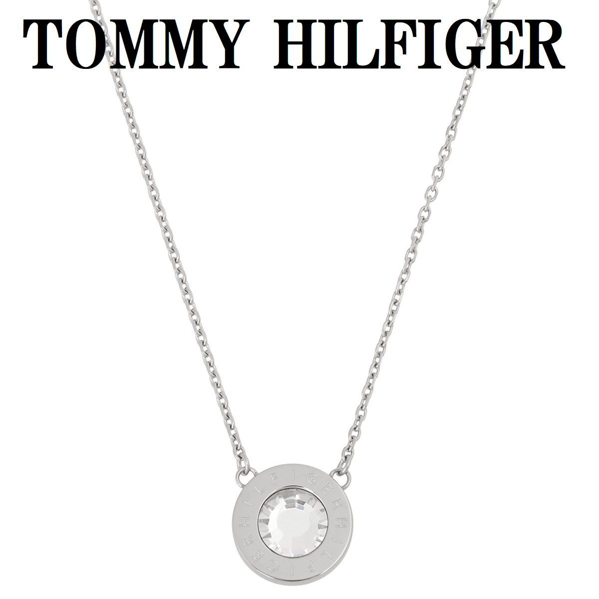 TOMMY HILFIGER トミーヒルフィガー 2780284 ネックレス ラウンド ロゴ