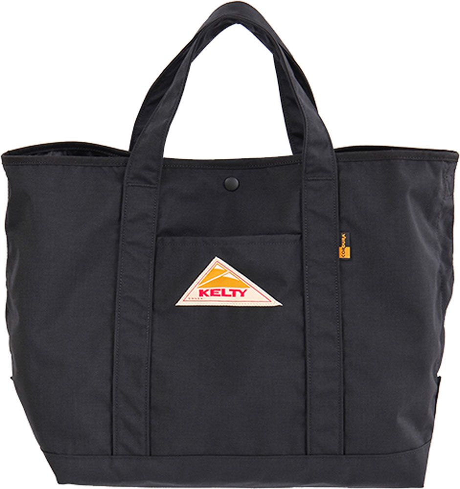 ケルティ KELTY アウトドア NYLON TOTE 2 M トートバッグ キャンプ デイリー フェス レジャー 32592343 BLACK BLACK