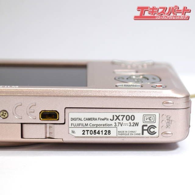良品✨FUJIFILM FinePix JX700 ピンクゴールド 楽天市場】【中古】 超美品 FinePix JX700 ピンクゴールド 安心