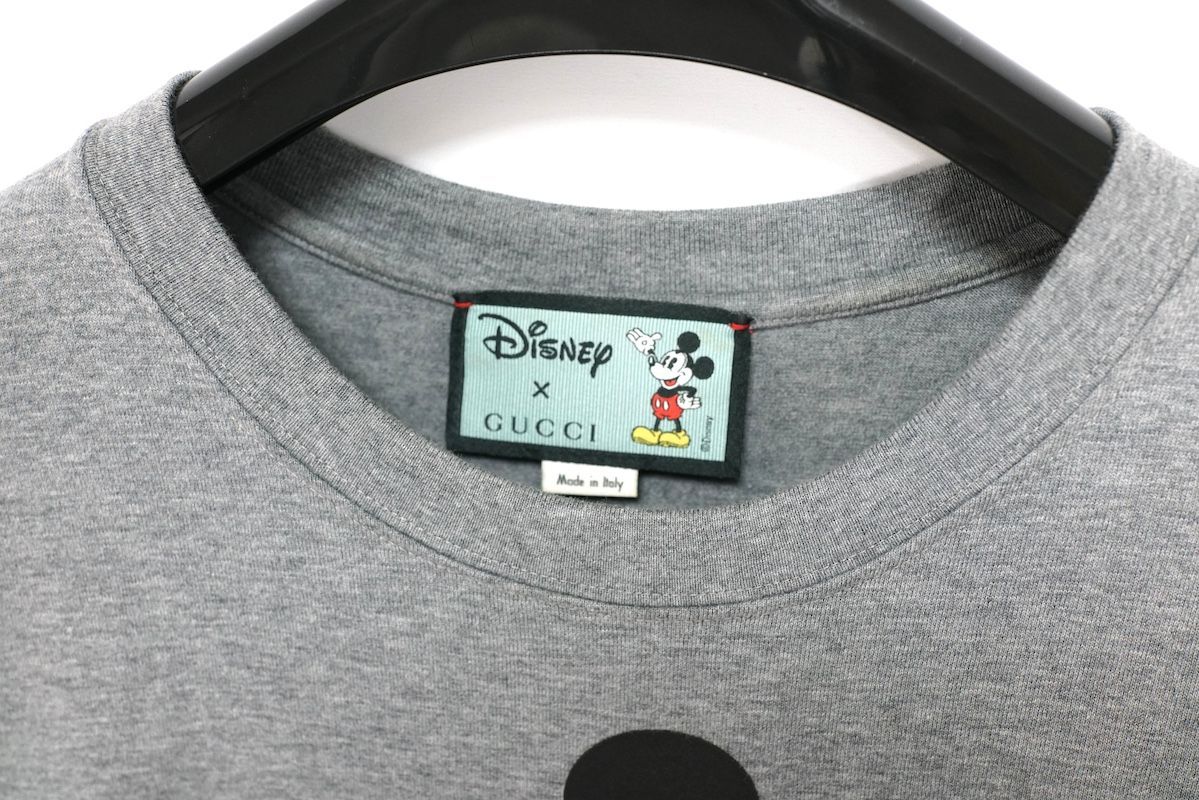 グッチ ロゴプリントTシャツ グレー GUCCI ロゴプリント Tシャツ グレー