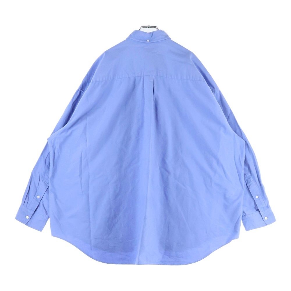 Graphpaper グラフペーパー 22 AW コットン 長袖シャツ ブルー GM 223-50071 B