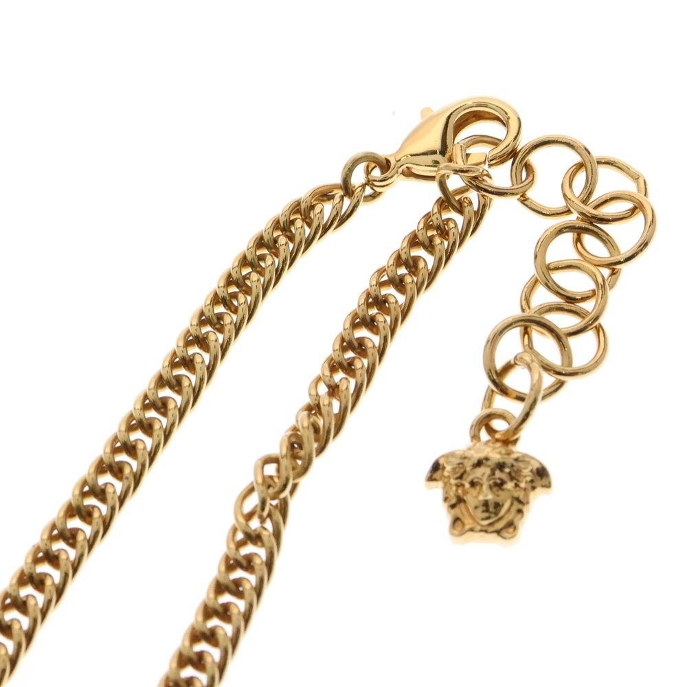 VERSACE (ヴェルサーチ) ラージ メドゥーサ ネックレス ゴールド