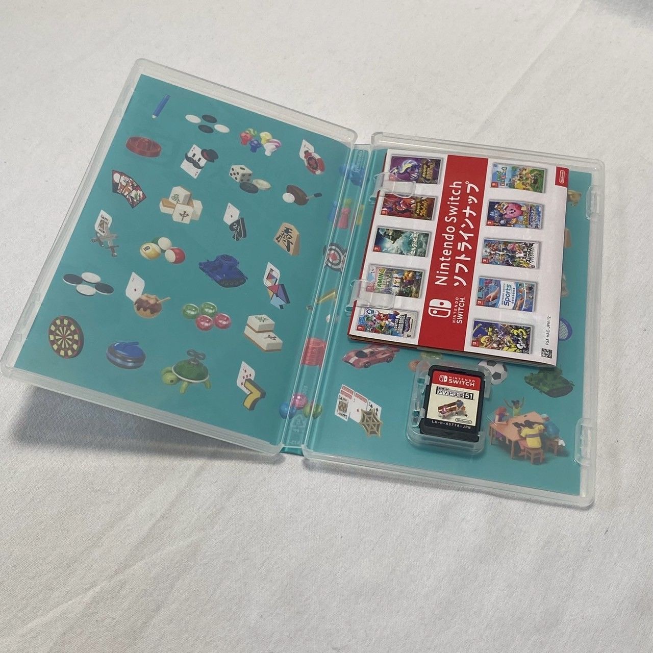 ケース傷あり】Switch/世界のアソビ大全51/動作確認済み/No.1266