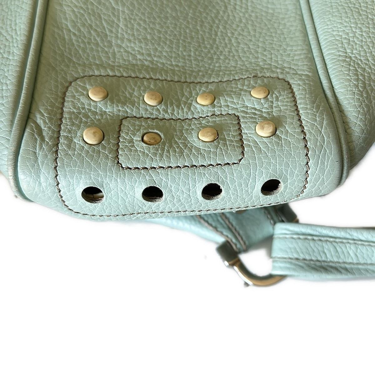 価値のある TOD S トッズ ショルダーバッグ - ライトグリーン レザー 初回特典付き！