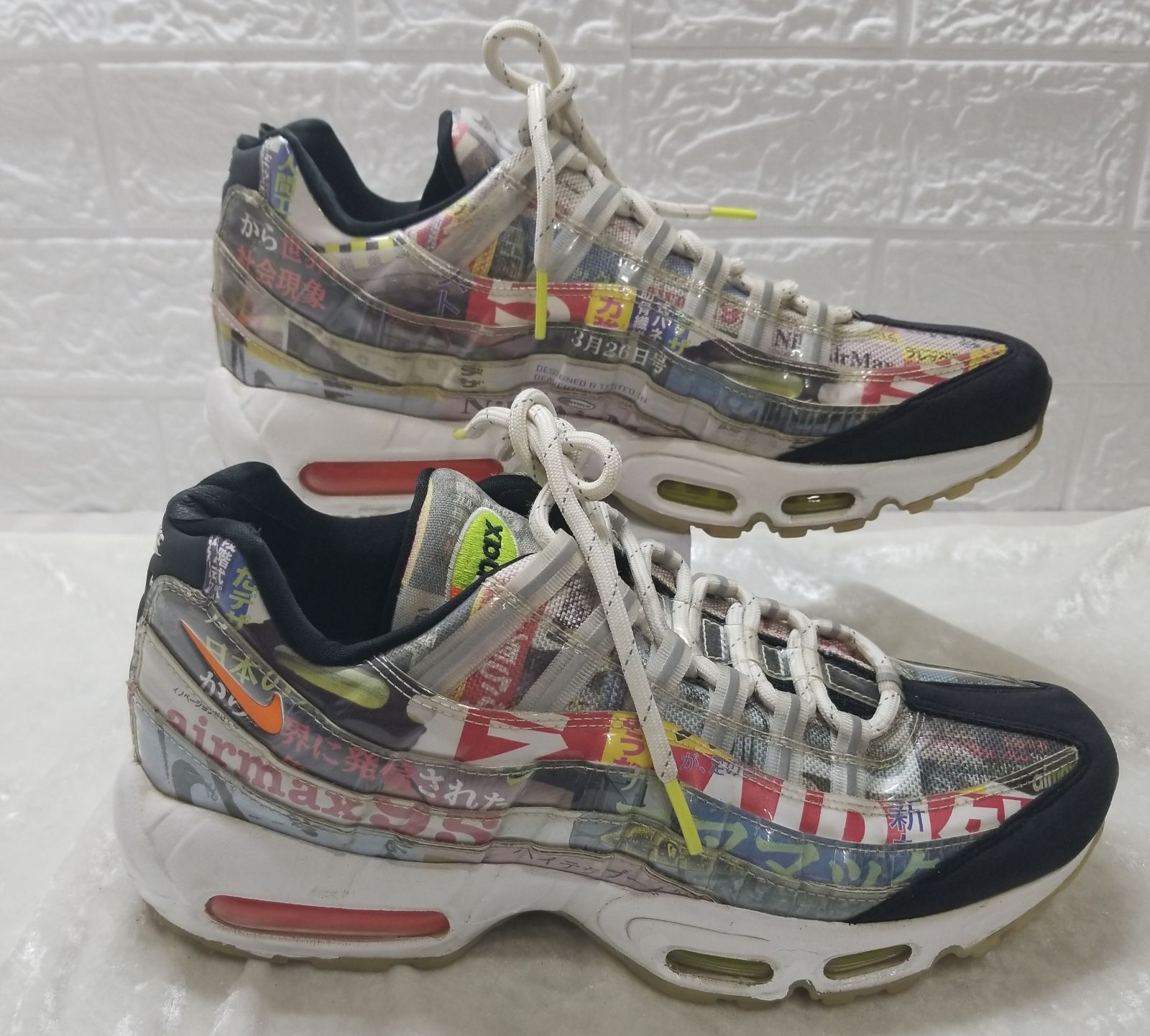 美品】NIKE ナイキ AIR MAX 95 HERITAGE MAGAZINE DD5482-902 ナイキ 