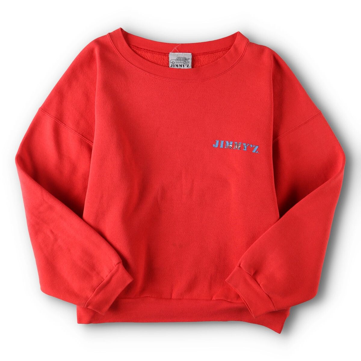 古着 80年代 ジミーズ JIMMY'Z バックプリント スウェットシャツ