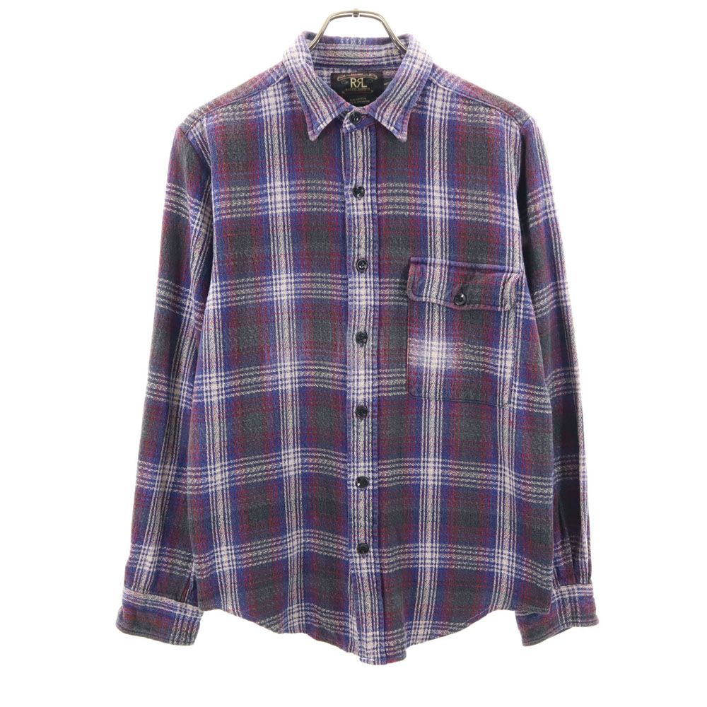 美品 ラルフローレン ダブルアールエル チェックシャツ XL 【公式通販】