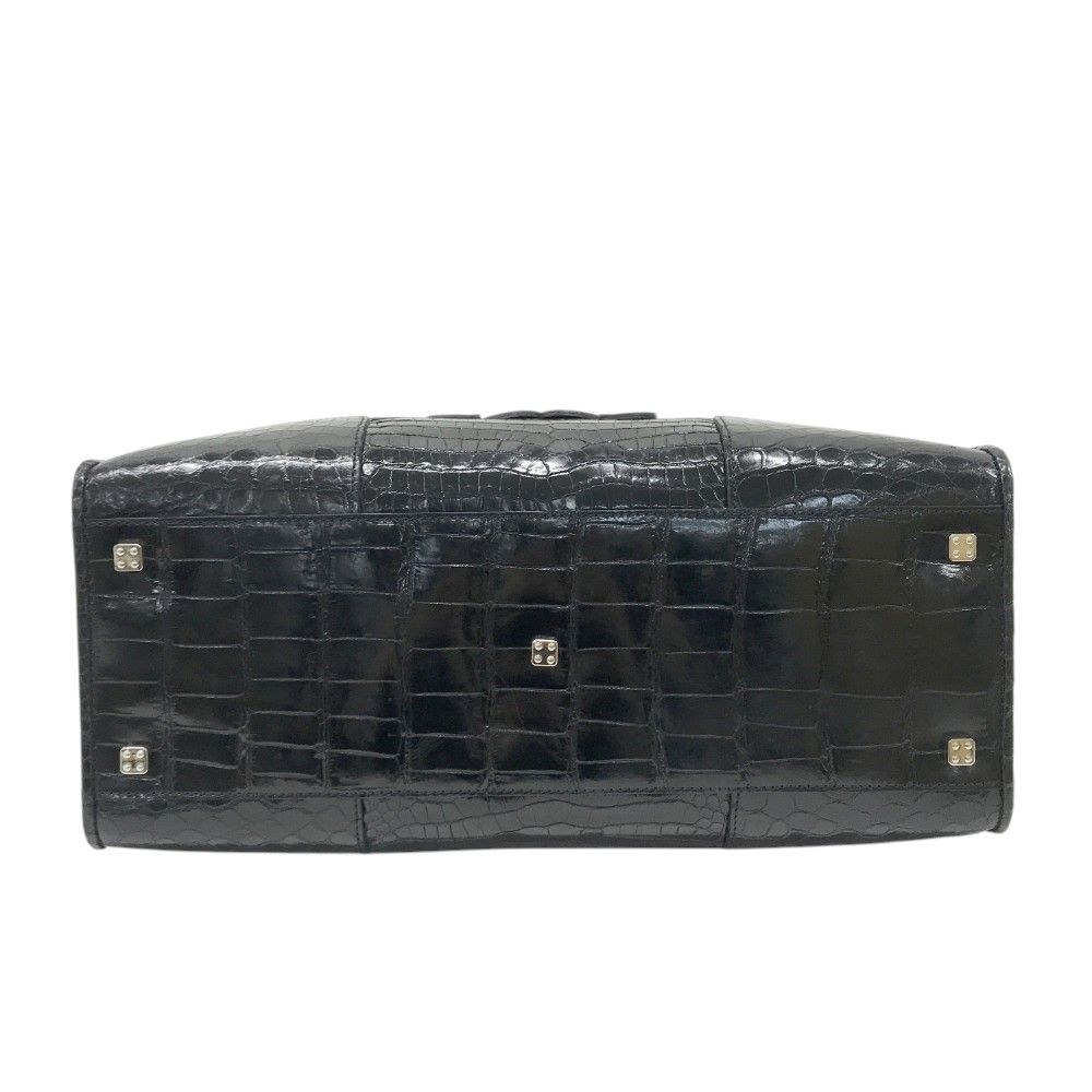 ロエベ　ブラックハンドバッグ LOEWE ロエベ アマソナ36 レザー ハンドバッグ ブラック vintage