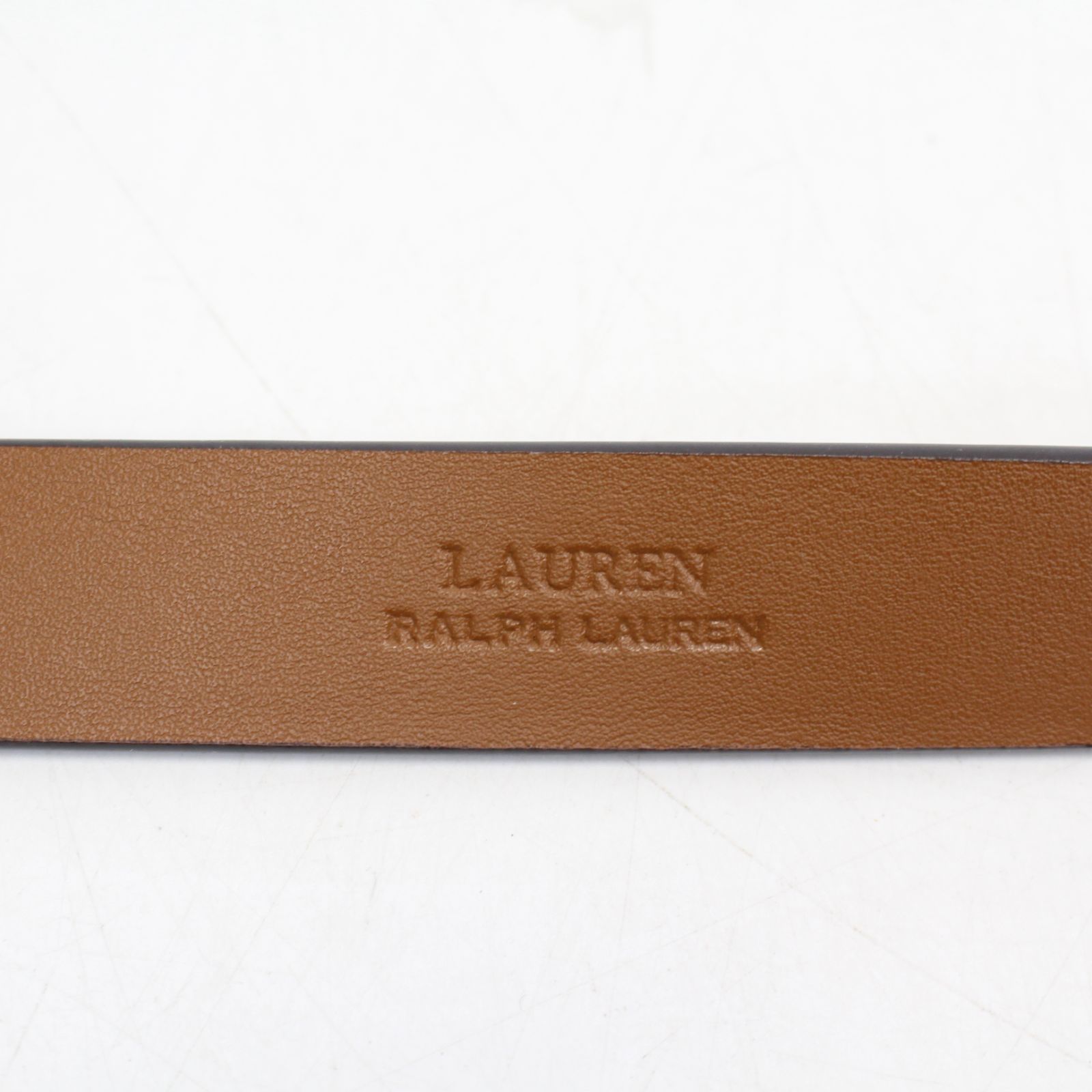 Ralph Lauren Purple Label Wリングレザーベルト未使用 Ralph Lauren Purple Label Stacked Logo Leather Belt | Saks