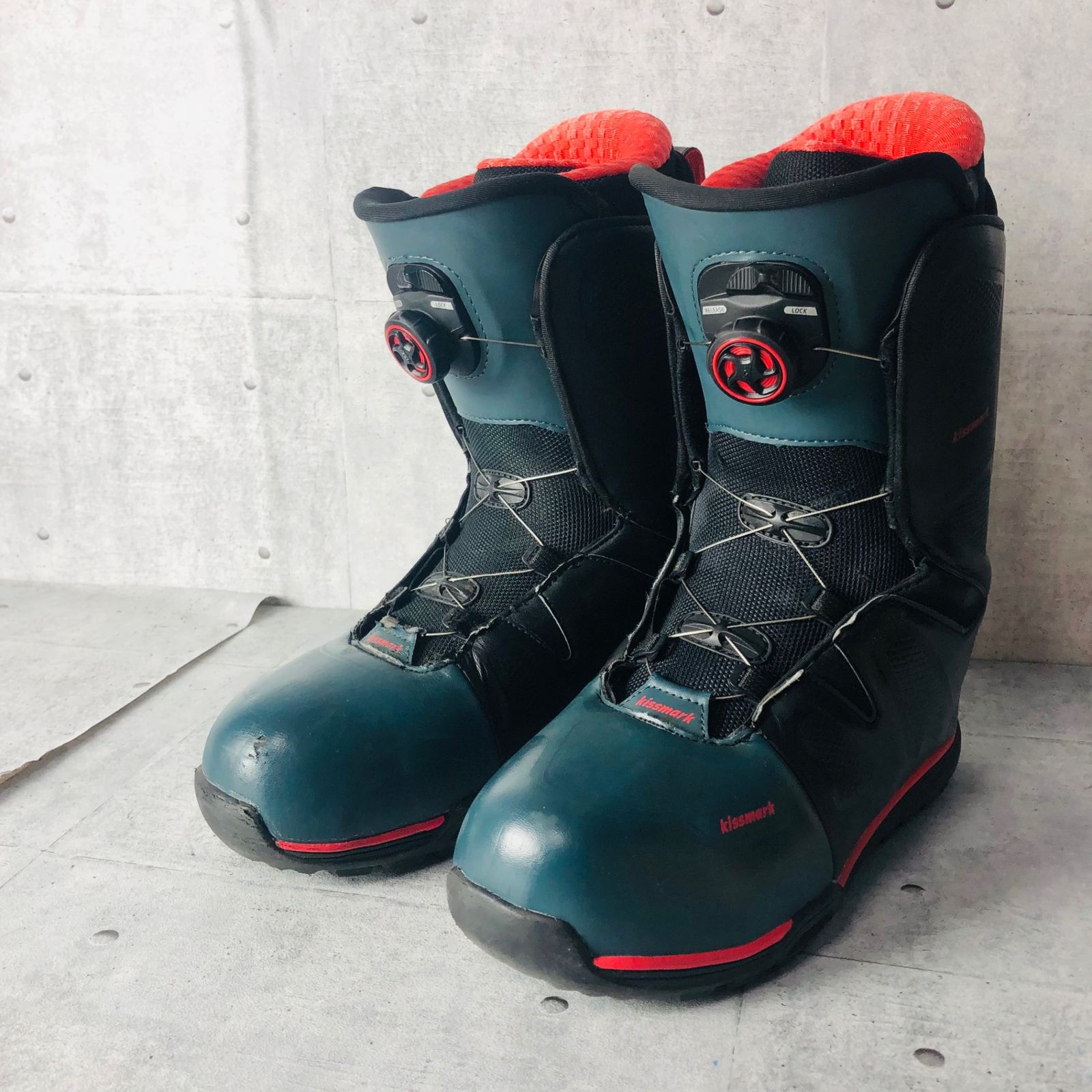 kissmark キスマーク KM GENEROUS ジェネラス 27cm BOA ボア ダイヤル式 スノーボード ブーツ スノボ