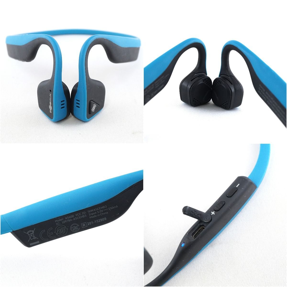 AfterShokz TREKZ TITANIUM 骨伝導イヤホン USED美品 AS600 AFT
