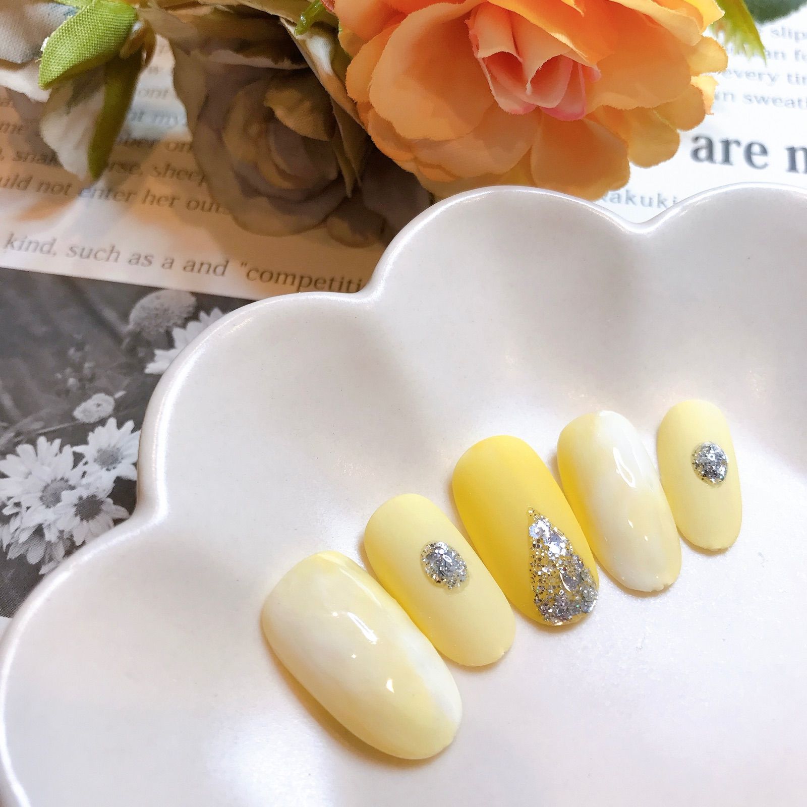 EVERNAIL ネイルチップセット イエロー系 EVERNAIL ネイルチップセット イエロー系 ネイルチップ・付け爪