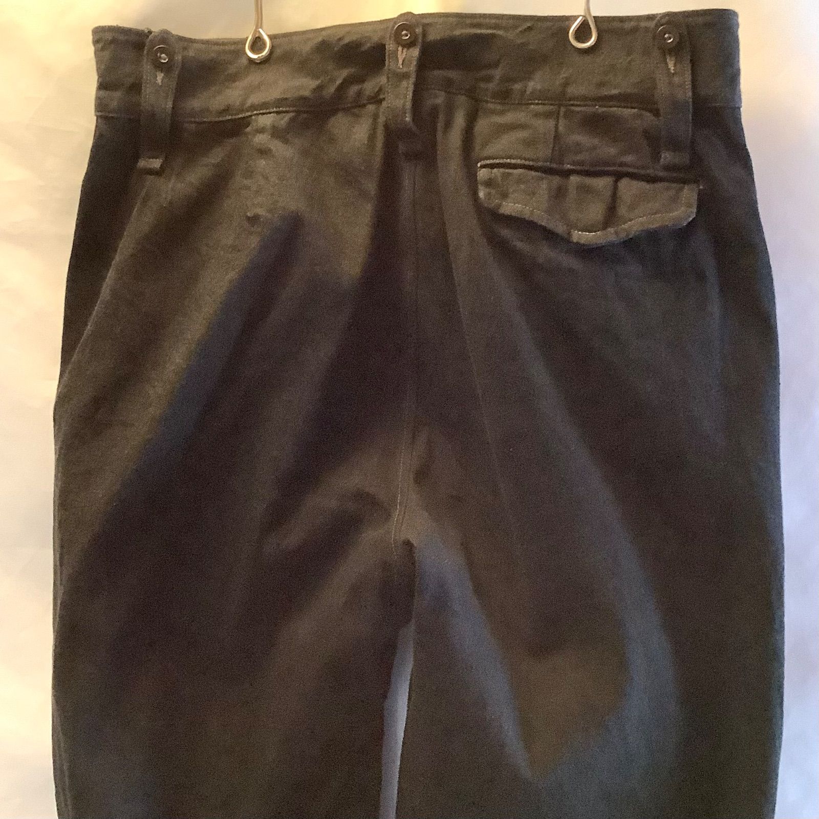 新品 Nigel Cabourn MAIN LINE “BRITISH ARMY PANT BLACK DENIM 