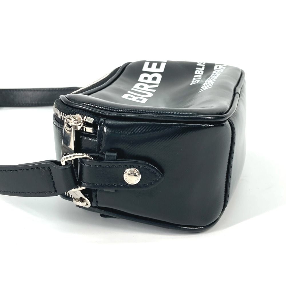 BURBERRY バーバリー ショルダーバッグ ロゴ ホースフェリー レザー