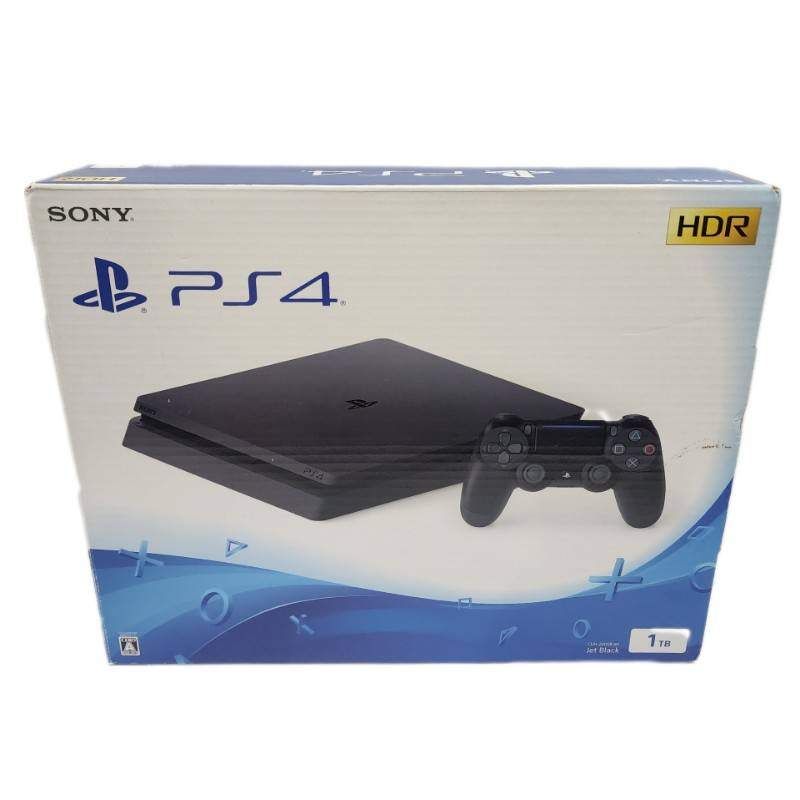 中古】(未使用・未開封品)PlayStation 4 ジェット・ブラック 弱まっ 